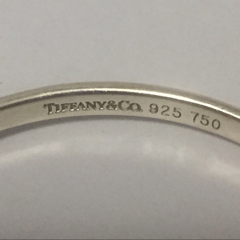 🚫SOLD🚫Tiffany Silver w/ Gold Hook & Eye Bracelet - Picture 7 of 7